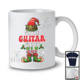 I'm The Guitar Player Elf; Joyful Christmas Elf Costume Snowing Around; Family Group T-Shirt