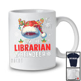 I'm The Librarian Reindeer; Amazing Christmas Santa Reindeer Snow; Proud Careers Jobs T-Shirt