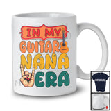 In My Guitar Nana ERA, Proud Mother's Day Rock Music Hand, Musical Instruments Family T-Shirt