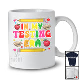 In My Testing Era, Colorful Test Day Pencil, Matching Motivational Teacher Students Group T-Shirt