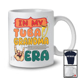 In My Tuba Grandma ERA, Proud Mother's Day Rock Music Hand, Musical Instruments Family T-Shirt