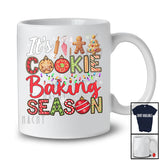 It's Cookie Baking Season; Joyful Christmas Baker Baking; X-mas Lights Snow Family Group T-Shirt