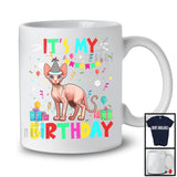 It's My Birthday; Adorable Birthday Party Celebration Sphynx Owner Lover; Family Group T-Shirt