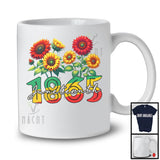 Juneteenth 1865, Adorable Black History Sunflowers African American, Melanin Afro Pride T-Shirt