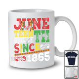 Juneteenth Free Ish Since 1865, Proud Black History Strong Hands, Afro African American T-Shirt