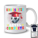 Kindergarten Level Complete, Joyful Last Day Of School Soccer Player Playing, Students Group T-Shirt