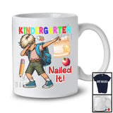 Kindergarten Nailed It, Colorful Graduation Last Day Of School Dabbing Boys, Student Group T-Shirt
