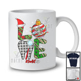 LOVE Dentist; Fantastic Christmas Leopard Plaid Ornaments; Proud Jobs Careers Group T-Shirt