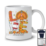 LOVE Phlebotomist Life; Awesome Thanksgiving Turkey Phlebotomist; Plaid Proud Jobs T-Shirt