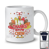 LPN Thanksgiving Crew; Lovely Thanksgiving Turkey Tail Autumn; Nurse Nursing Lover T-Shirt