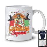 Librarian Squad; Amazing Thanksgiving Halloween Witch Turkey; Careers Jobs Group T-Shirt