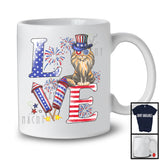 Love, Proud 4th Of July Maine Coon American Flag Fireworks Firecrackers, Patriotic Group T-Shirt