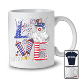 Love, Proud 4th Of July Persian Cat American Flag Fireworks Firecrackers, Patriotic Group T-Shirt