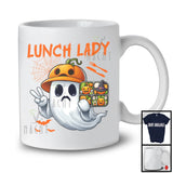 Lunch Lady; Humorous Halloween Costume Ghost Boo Lover; Matching Careers Jobs Group T-Shirt