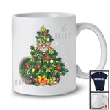 Maine Coon Cat Christmas Tree Cosplay; Merry X-mas Maine Coon Cat Owner; Family Group T-Shirt