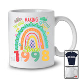 Making The World A Better Place Since 1998, Lovely 26th Birthday Colorful Rainbow, Flowers T-Shirt