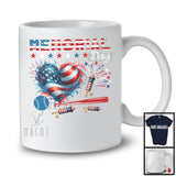 Memorial Day, Proud Baseball Patriotic Group, American Flag Baseball Player Heart Shape T-Shirt