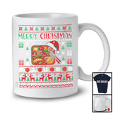 Merry Christmas; Amazing Christmas Sweater Santa Lunch Lady Lover; Matching X-mas Group T-Shirt