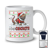 Merry Crickets; Amazing Christmas Lights Santa Bearded Dragon Plaid; Sweater Family T-Shirt