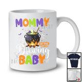 Mommy Of The Brewing Baby, Humorous Pregnancy Announcement Halloween Witch, Family T-Shirt