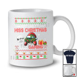 Most Likely To Miss X-mas While Gaming; Fantastic Christmas Santa Gamer Gaming; Sweater T-Shirt