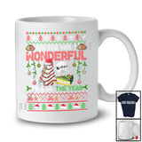 Most Wonderful Time Of The Year; Amusing Christmas Sweater Tree Cake; Food Family T-Shirt
