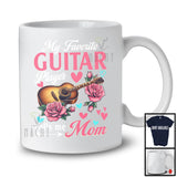 My Favorite Guitar Player Calls Me Mom, Awesome Mother's Day Flowers, Musical Instruments T-Shirt