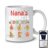 Nana's Favorite Cookies; Adorable Christmas Six Gingerbreads; X-mas Pajamas Family Group T-Shirt