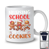 Nursing school Of Cutest Cookies; Adorable Christmas Three Gingerbread; X-mas Group T-Shirt