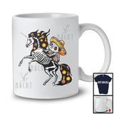 Panda Riding Unicorn Skeleton, Joyful Cinco De Mayo Unicorn Animal, Proud Mexican T-Shirt