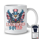 Patriotic Squad, Awesome 4th Of July American Flag Eagle Lover, USA Patriotic Group T-Shirt