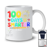 Personalized 100 Days Smarter; Joyful 100th Day Of School Custom Name Teacher Students T-Shirt