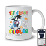Personalized 1st Grade A Lot Cooler; Lovely Back To School Orca; Custom Name Students Teacher T-Shirt