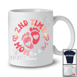 Personalized 2nd Time Mom It's A Girl; Happy Pregnancy Mother's Day; Custom Name Family T-Shirt