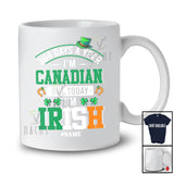 Personalized 364 Days Canadian Today I'm Irish; Joyful St. Patrick's Day Custom Name Canadian Family T-Shirt