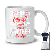 Personalized A Father In Christ FAther For Life; Joyful Father's Day Wings; Custom Name Family T-Shirt
