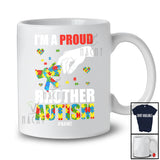 Personalized A Proud Brother Autism; Lovely Father's Day Puzzle Heart; Custom Name Boys Family T-Shirt