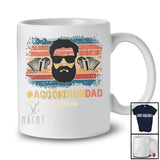 Personalized Accordion Dad; Proud Father's Day Custom Name Accordion Player; Music Family T-Shirt