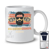 Personalized Accordion Grandpa; Proud Father's Day Custom Name Accordion Player; Music Family T-Shirt