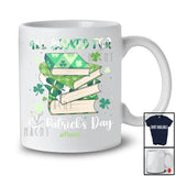 Personalized All Booked For St. Patrick's Day; Joyful Shamrocks Book; Custom Name Librarian T-Shirt