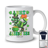 Personalized Aunt Saurus Rex; Happy St. Patrick's Day Custom Name T-Rex Dinosaur; Family T-Shirt