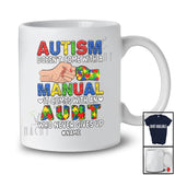 Personalized Autism It Comes With An Aunt; Lovely Autism Puzzle Hands; Custom Name Family T-Shirt