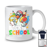 Personalized Back To School; Humorous First Day Of School Goose Baseball Custom Name Player T-Shirt