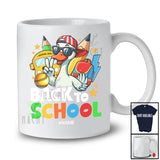 Personalized Back To School; Humorous First Day Of School Goose Softball Custom Name Player T-Shirt