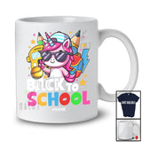 Personalized Back To School; Humorous First Day Of School Unicorn Softball Custom Name Player T-Shirt