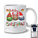 Personalized Balls Deep In Christmas; Joyful Three Ice Hockey Ornaments; Custom Name Sport Player T-Shirt