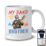 Personalized Custom Band's Name My Band Calls Me Brother, Cool Vintage Father's Day Guitarist, Family T-Shirt