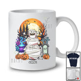 Personalized Baseball Snowman Mummy; Awesome Halloween Custom Name Sport Playing Player T-Shirt