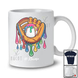 Personalized Baseball; Joyful Drip Baseball Equipment; Custom Name Boys Girls Player Team T-Shirt