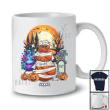 Personalized Basketball Snowman Mummy; Awesome Halloween Custom Name Sport Playing Player T-Shirt